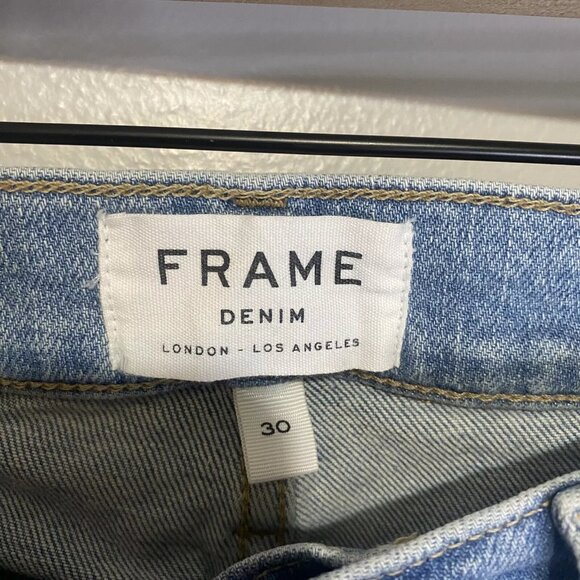 Frame Denim L’Homme Skinny Jeans Light Wash Size 30 - Picture 9 of 9